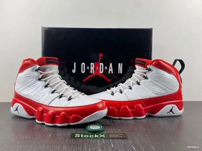 Cheap TBK 9 302370-160 Retro Gym Air Jordan Red White 0714